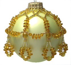 Kit -SW Citrine 2011 Ornament SALE (2- 5/8