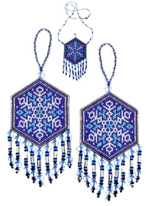1 January Hex Panel Ornament or Amulet