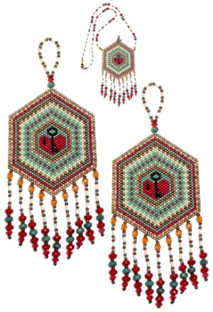 2 February Hex Panel Ornament or Amulet