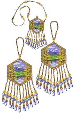 9 September Peyote Hex Ornament or Amulet