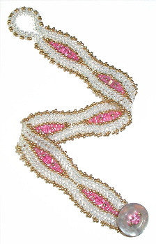 B10OC Wave Herringbone Bracelet