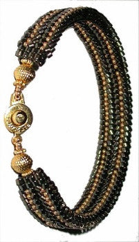 B10to15 Double Layer Herringbone Bracelet