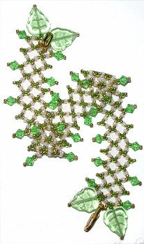 B11AG Leafy Netting Bracelet