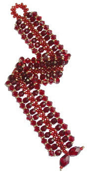 B11JA Picot Netted Bracelet