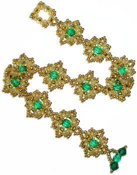B11MY Seed Bead Links Bracelet