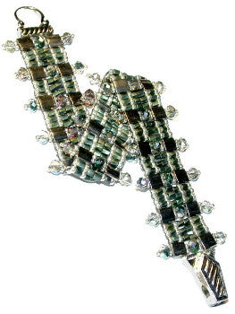 BPC12 Twisted Bugles & Tiles Bracelet