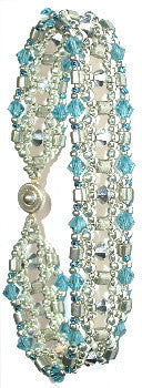 BPC18 Right Angle Delicas & Bicones Bracelet