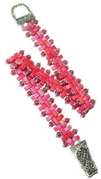 BPC22 Half Tila Weave Bracelet