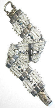 BPC3 Flat Herringbone Tile Bracelet