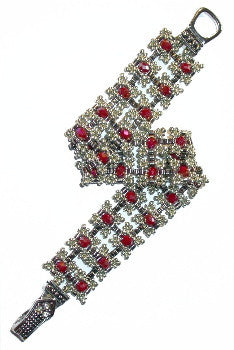 BPC9 Tiny Framed Rondelles Bracelet