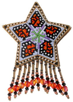 July 22 Monarch Butterfly Fringed Star