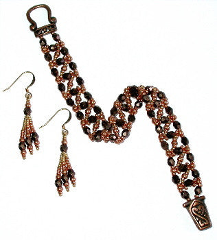 B12DC Zig Zag Bracelet & Earrings