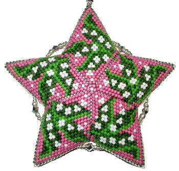 5 FM 2021 May Lily of the Valley Flower of the month peyote star