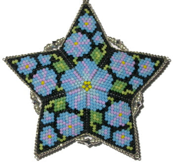 9 FM 2021 Morning Glory Star- September Flower of the Month Star