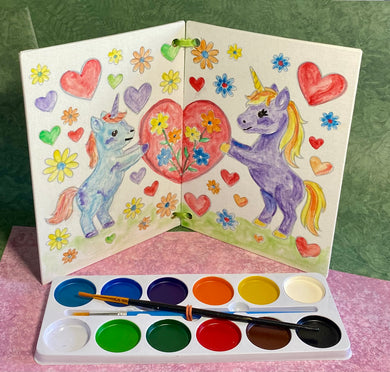 Paint a Stand Up Card for  Fathers Day