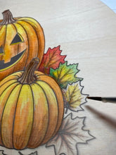 Easy Two-Sided Pumpkin Halloween/ Autumn Wood panel kit