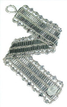 B10Ap Shimmering Bugle Bracelet