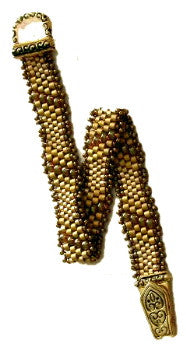 B Golden Wave Bracelet