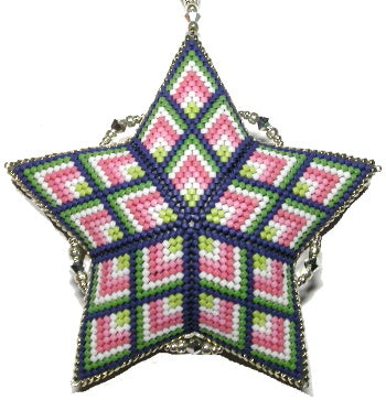 1 GD 2021 Bargello Star - January Geometric Design of the Month
