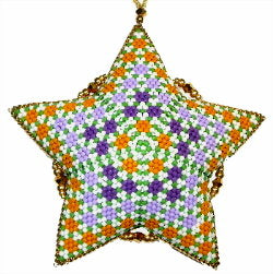 2 GD 2021 Circles Star - February Geometric Design of the Month
