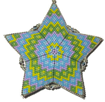 9 GD 2021 Flame Stitch Star - September Geometric Design of the Month