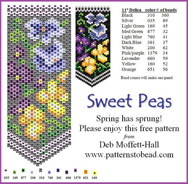 Sweet Peas Free Pattern