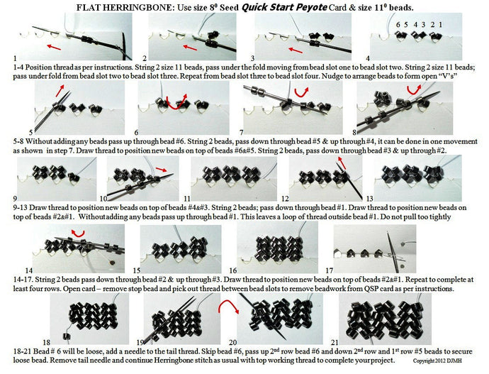 QSP Tutorial: Flat Herringbone Instructions