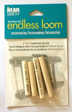 Endless Loom Smaller Sizing rods for sizes 6